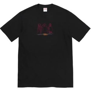 Authentic Supreme x Gio Estevez black tshirt tee